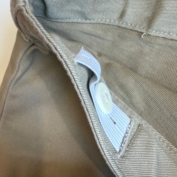 Lands' End Girls Khaki Chino Skort 7 - Picture 7 of 9